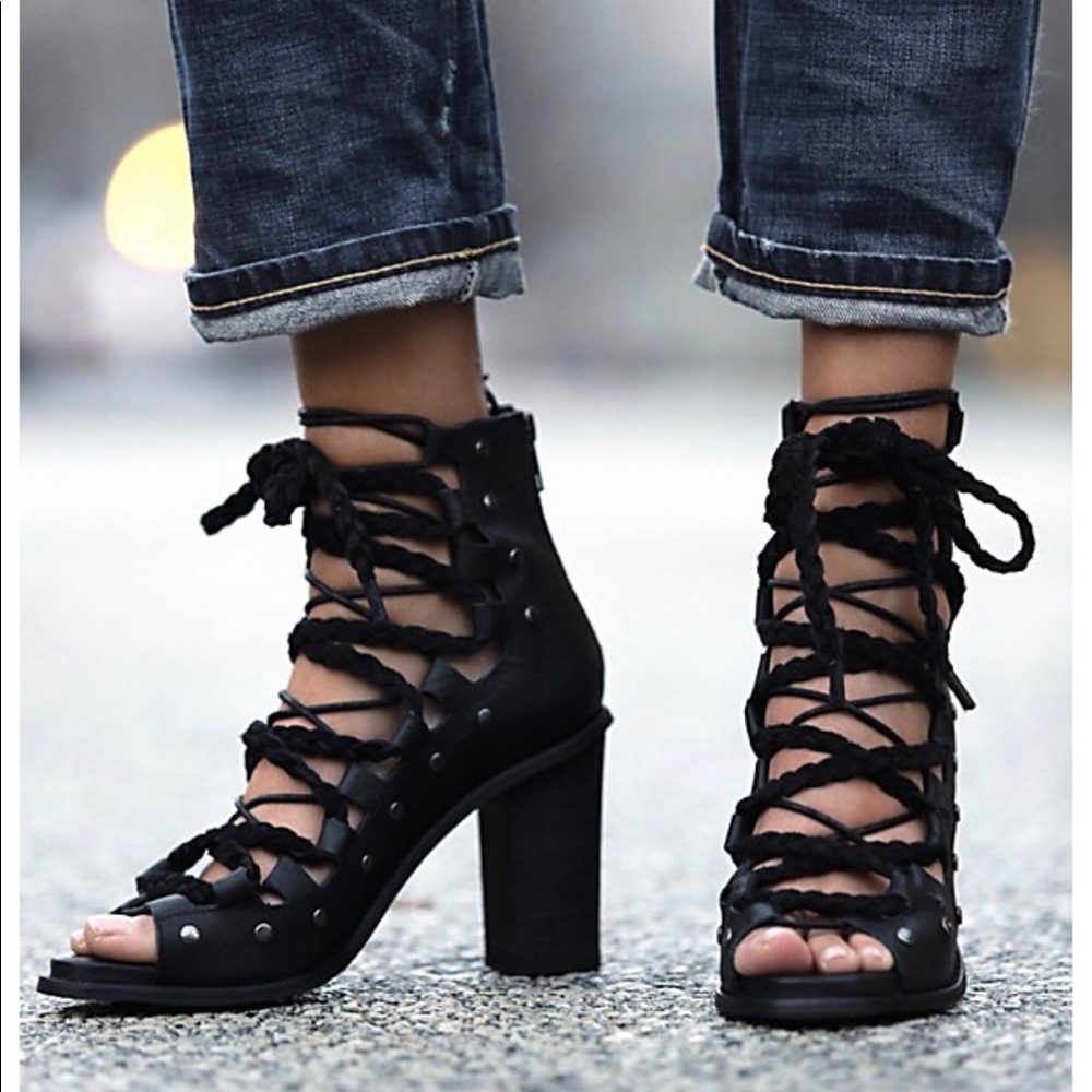 Free People Pember Lace -Up Heel